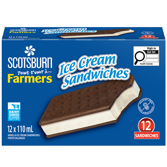 Scotsburn joins Farmers Ice Cream Sandwiches Scotsburn joins Farmers Ice Cream Sandwiches